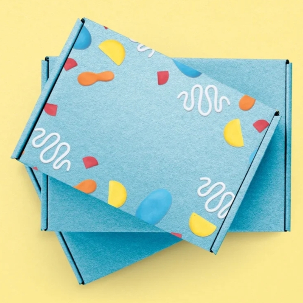 Colorful Party Supply Box